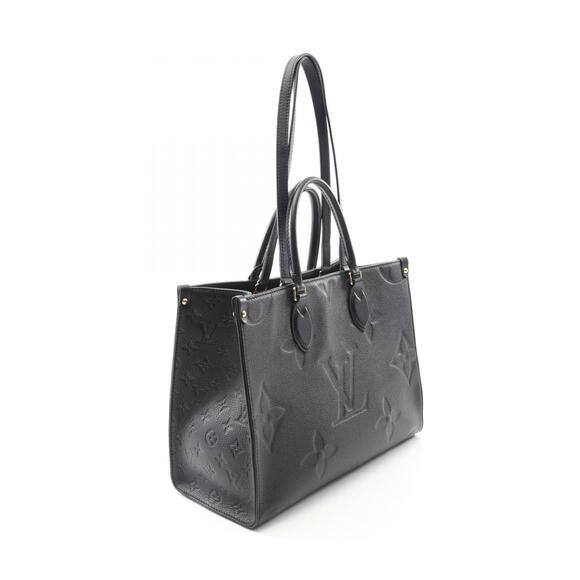 Louis Vuitton On the Go Monogram Empreinte Leather Tote Bag Black - Picture 2 of 9